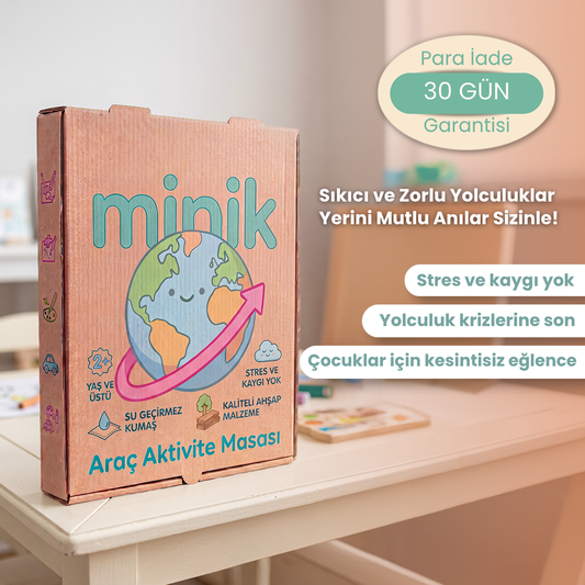 Miniko™ Araç Aktivite Masası